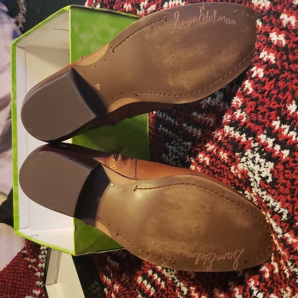 Sam Edelman Petty Saddle Leather Booties (size 7.5) - Picture 5 of 8